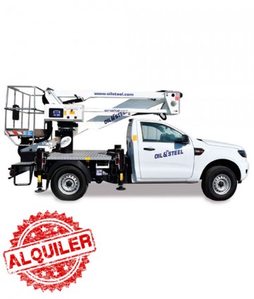 OIL&STELL SNAKE 147 PLATAFORMA 13,8MTS SOBRE PICK UP 4X4 TELESCÓPICA ARTICULADA