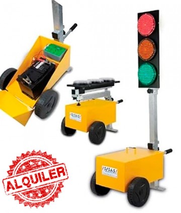 CONJUNTO DE SEMÁFOROS A BATERÍA INALAMBRICOS QM3RDC